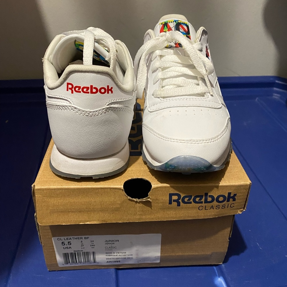 Classic Redbox with Clear Blue Bottom